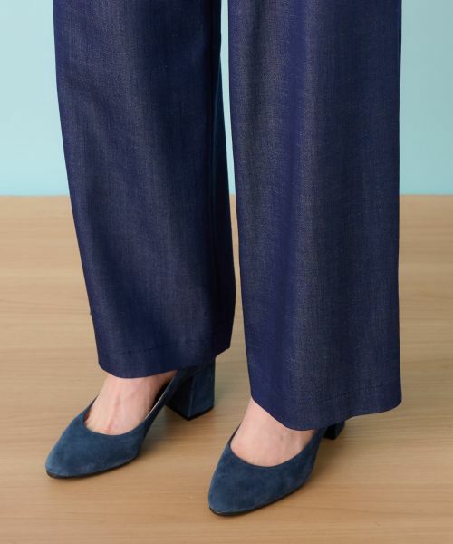 Leilian / レリアン その他パンツ | デニム調ワイドパンツ | 詳細15