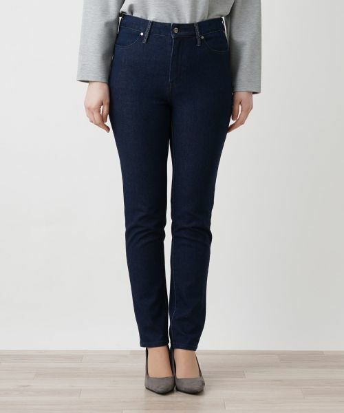 Leilian / レリアン デニムパンツ | ハイウエストスキニーパンツ | 詳細4