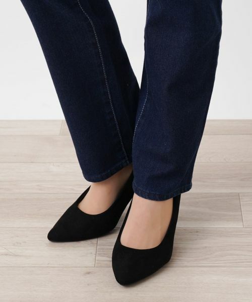 Leilian / レリアン デニムパンツ | スリムストレートジーンズ | 詳細10