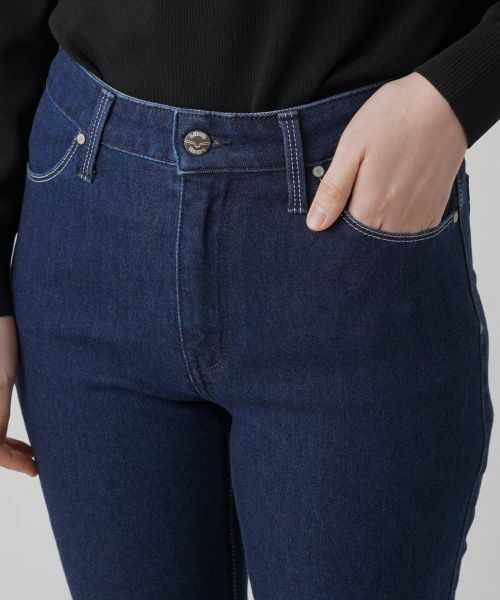 Leilian / レリアン デニムパンツ | スリムストレートジーンズ | 詳細7