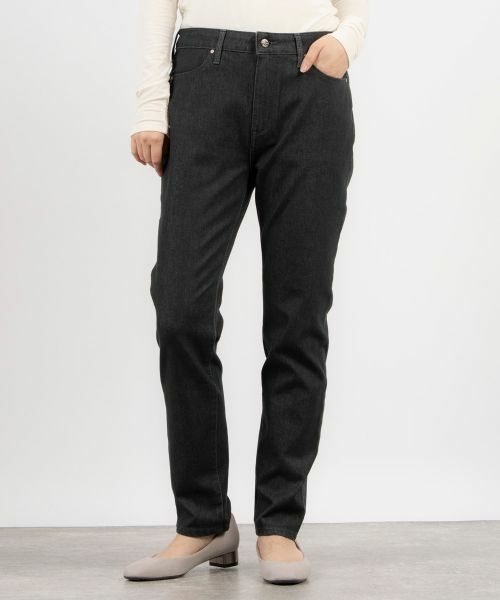 Leilian/レリアン デニムパンツ【L JEANS】 チャコールグレー 7(S) Leilian/レリアン デニムパンツ【L JEANS】 チャコールグレー 7(S)