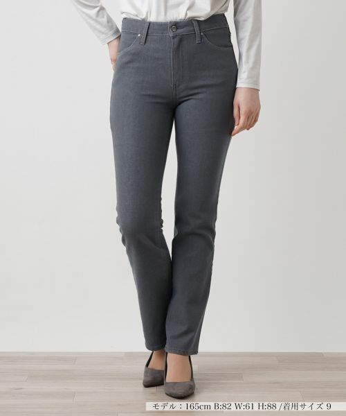 レリアン　デニムパンツ ストレートデニムパンツ【L JEANS】 | Leilian (Women