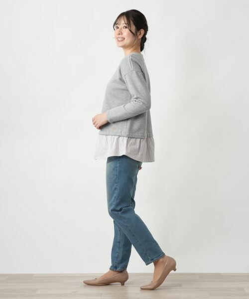 Leilian / レリアン デニムパンツ | ウォッシュデニムパンツ【L JEANS】 | 詳細2