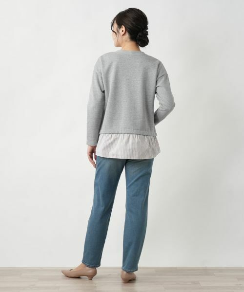 Leilian / レリアン デニムパンツ | ウォッシュデニムパンツ【L JEANS】 | 詳細3