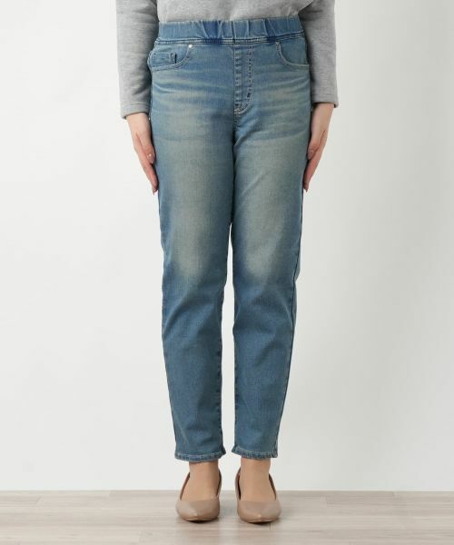 Leilian / レリアン デニムパンツ | ウォッシュデニムパンツ【L JEANS】 | 詳細4