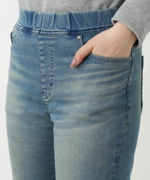 Leilian / レリアン デニムパンツ | ウォッシュデニムパンツ【L JEANS】 | 詳細8