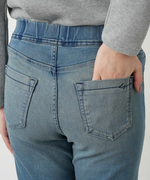 Leilian / レリアン デニムパンツ | ウォッシュデニムパンツ【L JEANS】 | 詳細9