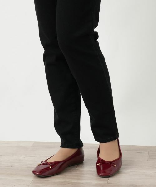 Leilian / レリアン デニムパンツ | ブラックデニムパンツ【L JEANS】 | 詳細12