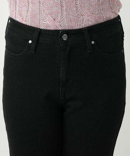 Leilian / レリアン デニムパンツ | ブラックデニムパンツ【L JEANS】 | 詳細7