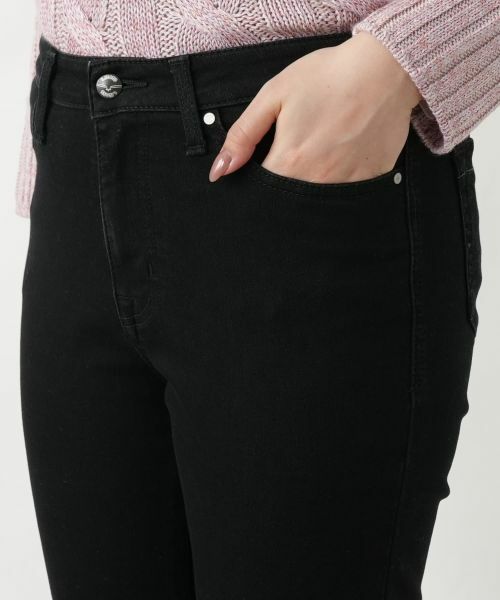 Leilian / レリアン デニムパンツ | ブラックデニムパンツ【L JEANS】 | 詳細9