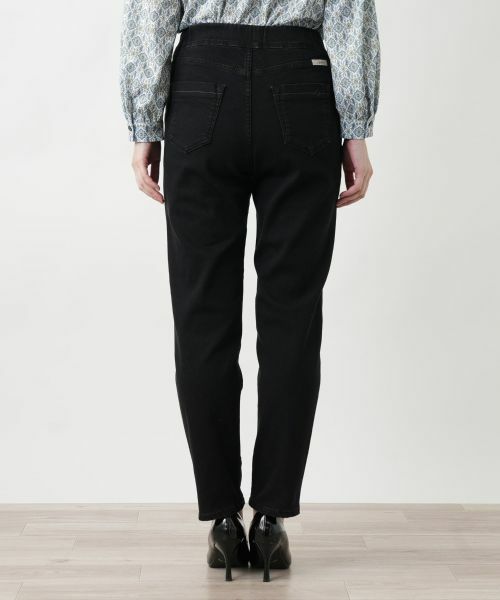 Leilian / レリアン デニムパンツ | ブラックデニムパンツ【L JEANS】 | 詳細6