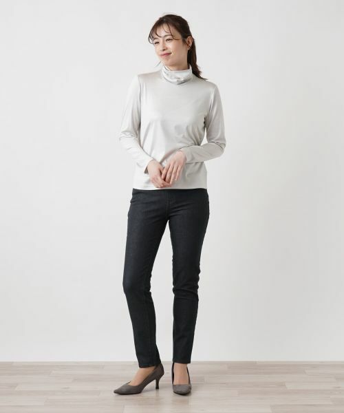 Leilian / レリアン カットソー | ハイネックカットソー | 詳細13