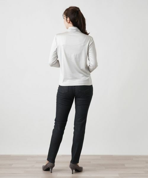 Leilian / レリアン カットソー | ハイネックカットソー | 詳細15