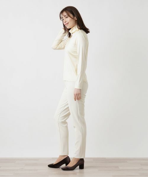 Leilian / レリアン カットソー | ハイネックカットソー | 詳細2