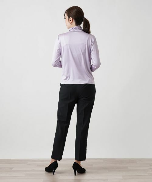 Leilian / レリアン カットソー | ハイネックカットソー | 詳細9