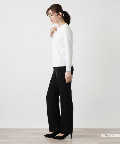 Leilian / レリアン その他パンツ | センタープレスパンツ | 詳細11