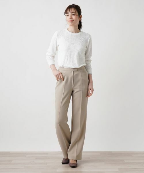Leilian / レリアン その他パンツ | センタープレスパンツ | 詳細13