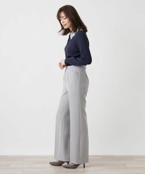 Leilian / レリアン その他パンツ | センタープレスパンツ | 詳細2