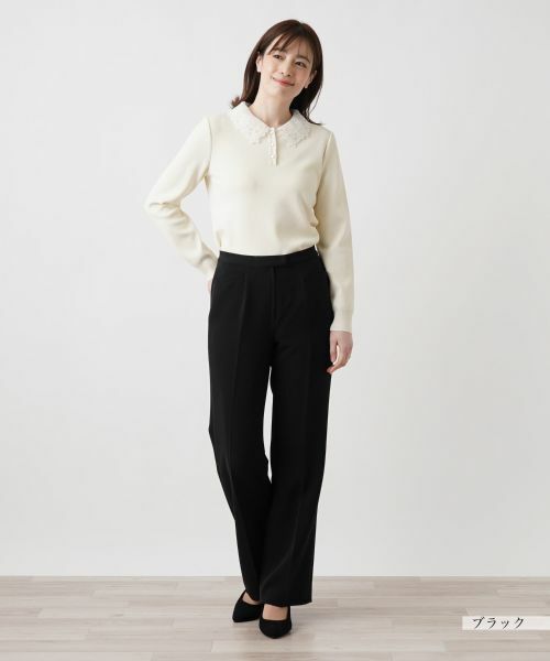 Leilian / レリアン その他パンツ | センタープレスパンツ | 詳細7