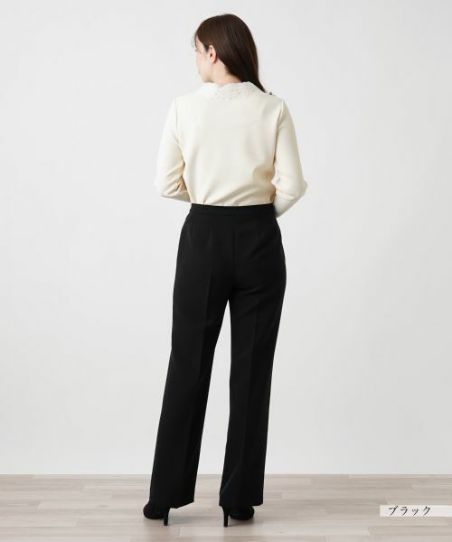 Leilian / レリアン その他パンツ | センタープレスパンツ | 詳細9