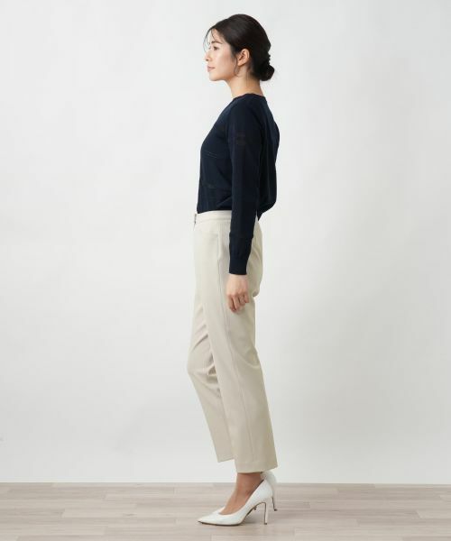 Leilian / レリアン その他パンツ | ストレッチクロップドパンツ | 詳細10