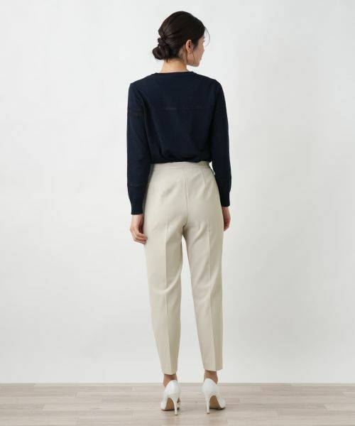 Leilian / レリアン その他パンツ | ストレッチクロップドパンツ | 詳細11