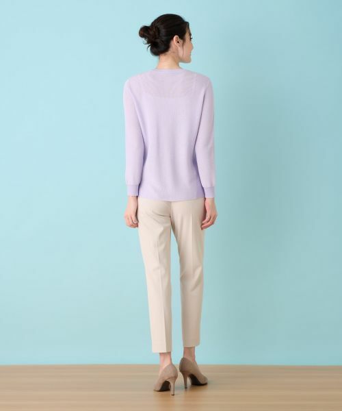 Leilian / レリアン その他パンツ | ストレッチクロップドパンツ | 詳細12