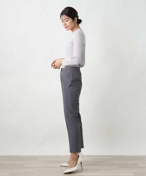 Leilian / レリアン その他パンツ | ストレッチクロップドパンツ | 詳細14