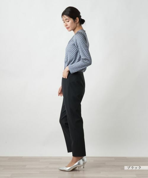 Leilian / レリアン その他パンツ | ストレッチクロップドパンツ | 詳細18