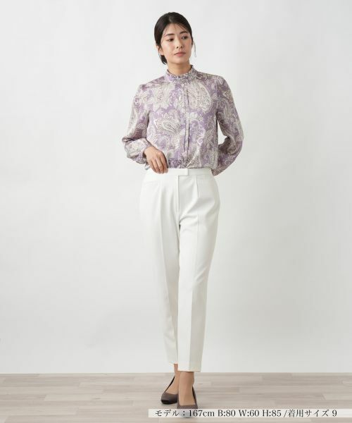 Leilian / レリアン その他パンツ | ストレッチクロップドパンツ | 詳細21