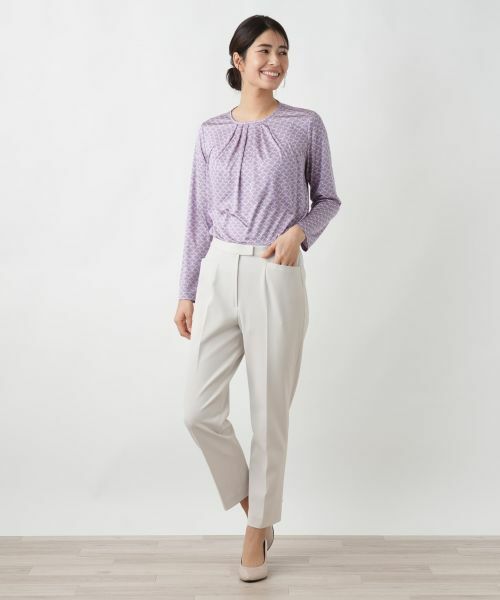 Leilian / レリアン その他パンツ | ストレッチクロップドパンツ | 詳細5