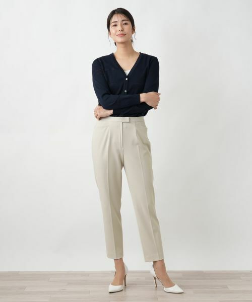 Leilian / レリアン その他パンツ | ストレッチクロップドパンツ | 詳細9