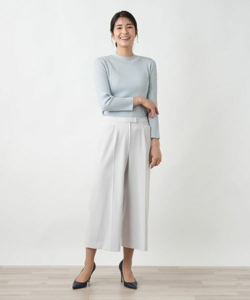 Leilian / レリアン その他パンツ | ストレッチワイドパンツ | 詳細10