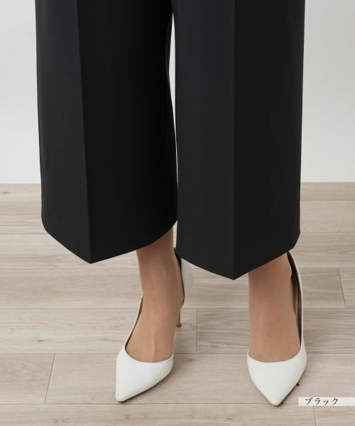 Leilian / レリアン その他パンツ | ストレッチワイドパンツ | 詳細18