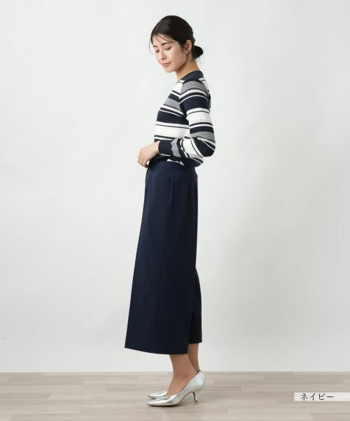 Leilian / レリアン その他パンツ | ストレッチワイドパンツ | 詳細2