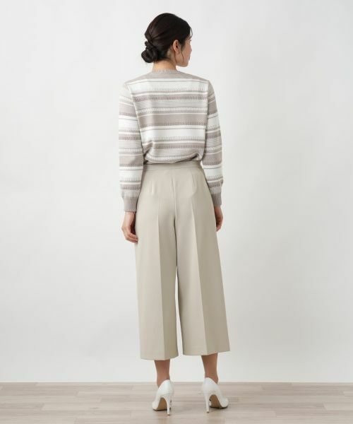 Leilian / レリアン その他パンツ | ストレッチワイドパンツ | 詳細6