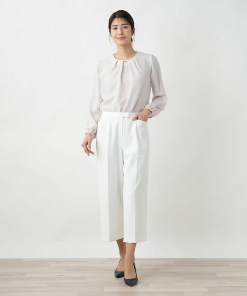 Leilian / レリアン その他パンツ | ストレッチワイドパンツ | 詳細7