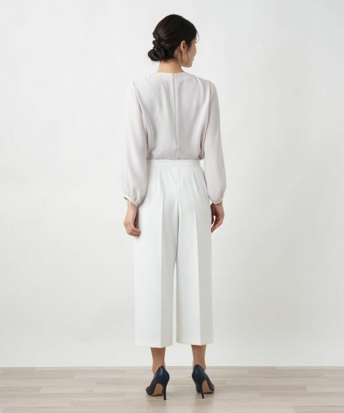 Leilian / レリアン その他パンツ | ストレッチワイドパンツ | 詳細9