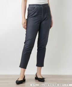 Leilian / レリアン その他パンツ | デニム風プリントパンツ