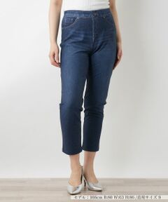 Leilian / レリアン その他パンツ | デニム風プリントパンツ