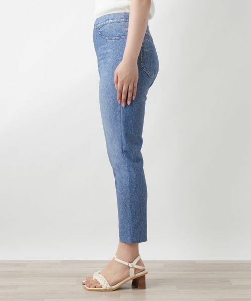 Leilian / レリアン その他パンツ | デニム風プリントパンツ | 詳細11