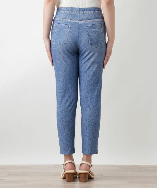 Leilian / レリアン その他パンツ | デニム風プリントパンツ | 詳細12