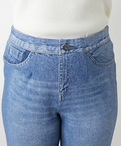 Leilian / レリアン その他パンツ | デニム風プリントパンツ | 詳細13