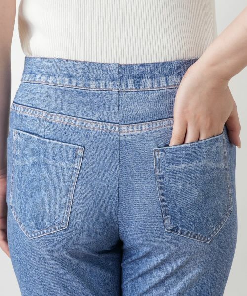 Leilian / レリアン その他パンツ | デニム風プリントパンツ | 詳細14