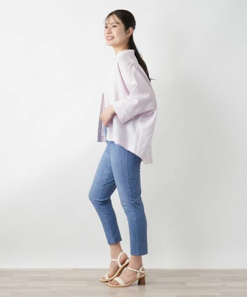 Leilian / レリアン その他パンツ | デニム風プリントパンツ | 詳細8