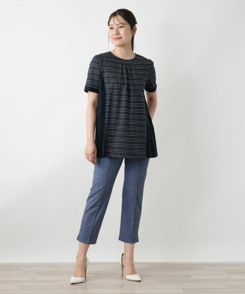 Leilian / レリアン その他パンツ | クロップドスリムパンツ | 詳細1