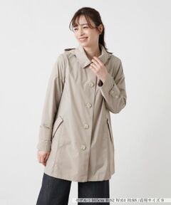 Leilian / レリアン その他アウター | フードステンカラーコート