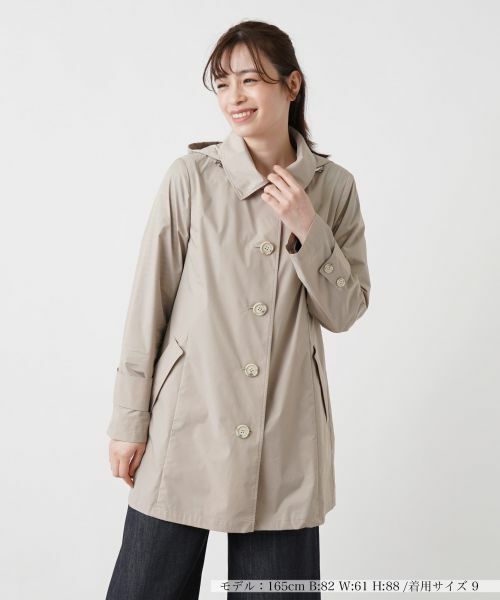 Leilian/レリアン フードステンカラーコート キャメル 9(M) Leilian/レリアン フードステンカラーコート キャメル 9(M)