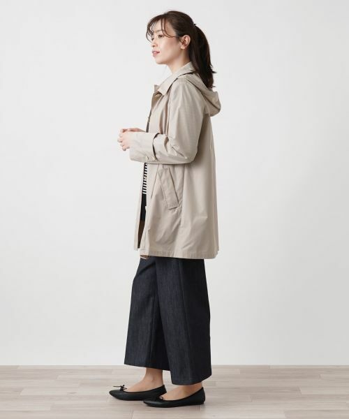 Leilian / レリアン その他アウター | フードステンカラーコート | 詳細5