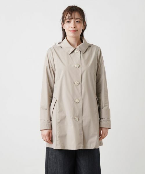 Leilian / レリアン その他アウター | フードステンカラーコート | 詳細7